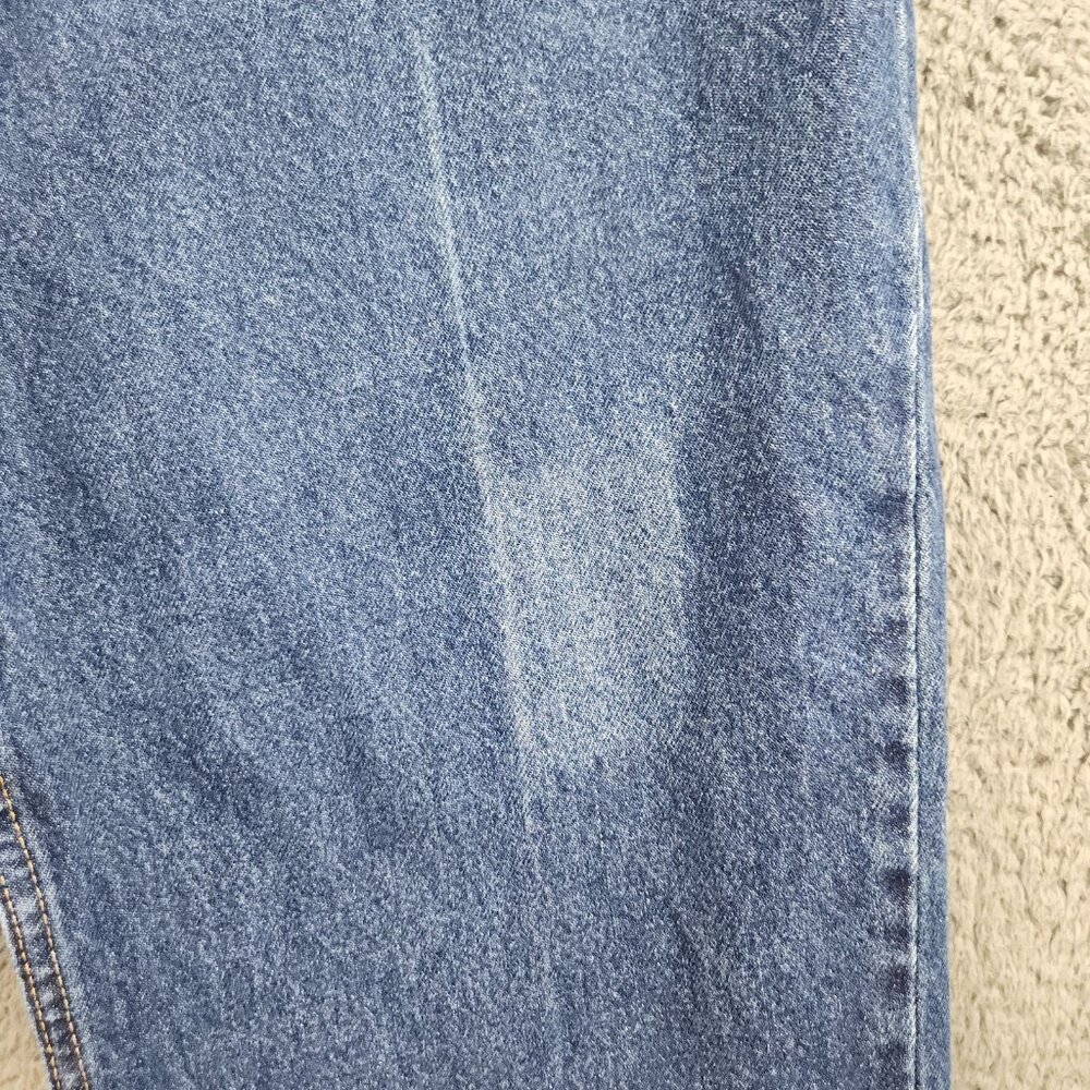 VTG Y2K High Waisted Mom Jeans Women's 16 Levi's 550 Curvy Straight Tapered Leg - Picture 11 of 12
